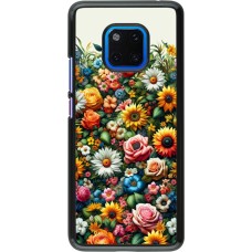 Huawei Mate 20 Pro Case Hülle - Sommer Blumenmuster