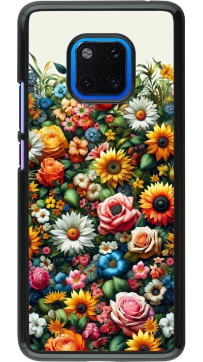 Huawei Mate 20 Pro Case Hülle - Sommer Blumenmuster