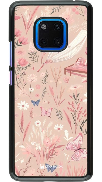 Huawei Mate 20 Pro Case Hülle - Sommer Pastellmuster
