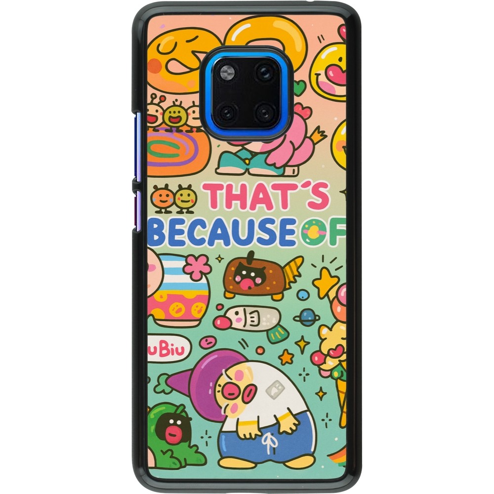 Huawei Mate 20 Pro Case Hülle - Thats beacause of