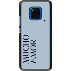 Huawei Mate 20 Pro Case Hülle - Valentine 2024 mucho amor azul