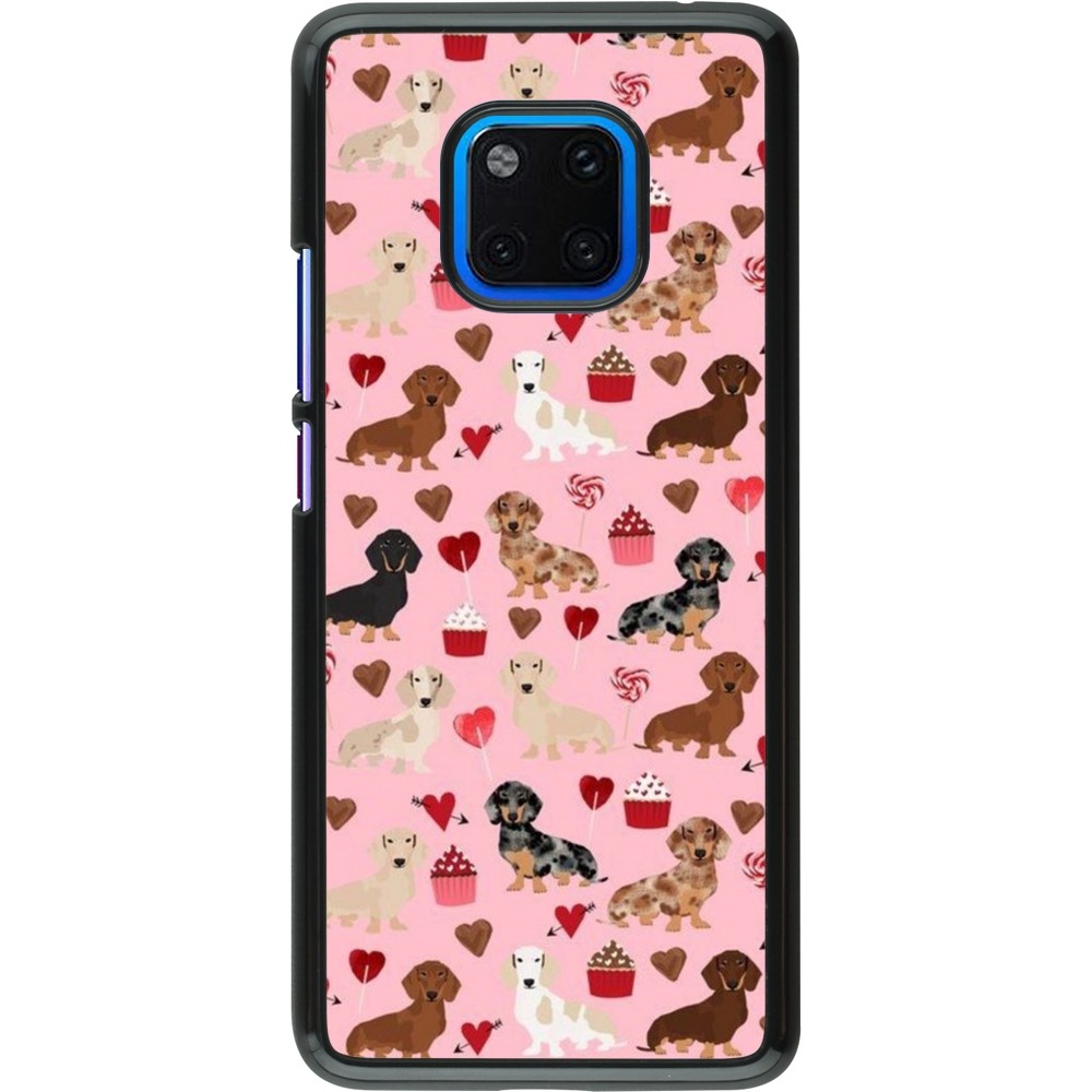 Huawei Mate 20 Pro Case Hülle - Valentine 2024 puppy love