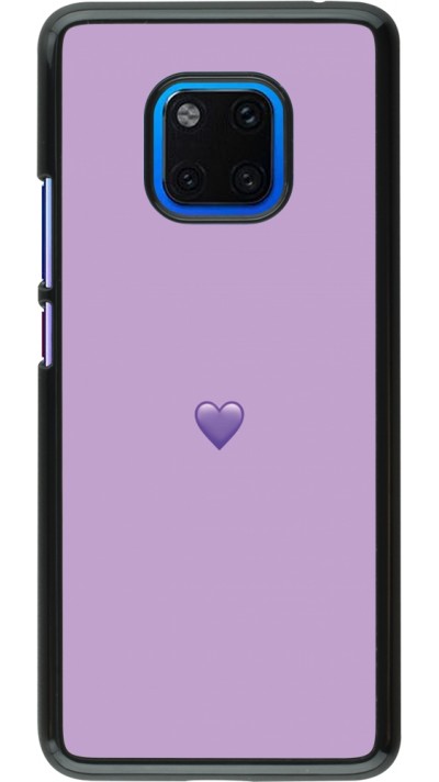 Coque Huawei Mate 20 Pro - Valentine 2023 purpule single heart