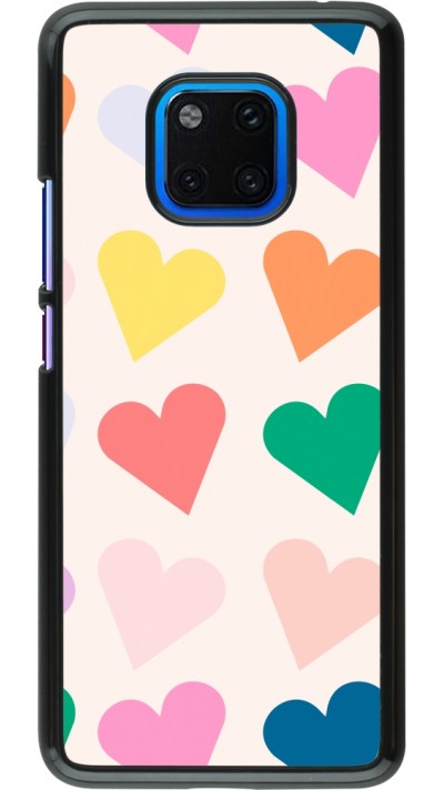 Coque Huawei Mate 20 Pro - Valentine 2023 colorful hearts