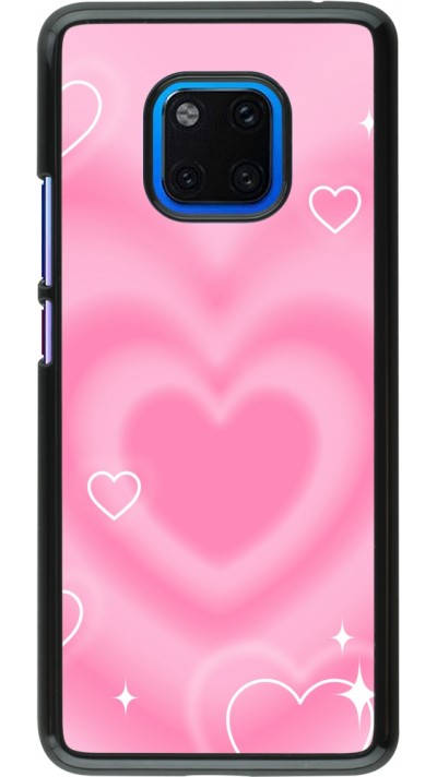 Coque Huawei Mate 20 Pro - Valentine 2023 degraded pink hearts