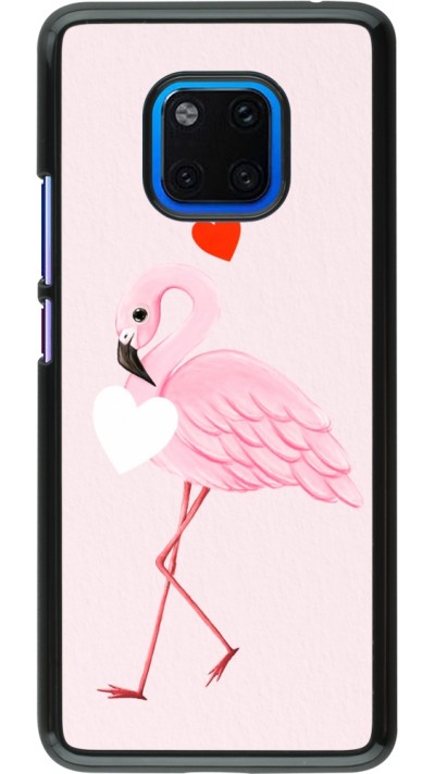 Coque Huawei Mate 20 Pro - Valentine 2023 flamingo hearts