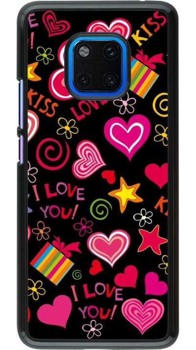 Coque Huawei Mate 20 Pro - Valentine 2023 love symbols