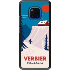 Huawei Mate 20 Pro Case Hülle - Verbier Cabane Mont-Fort