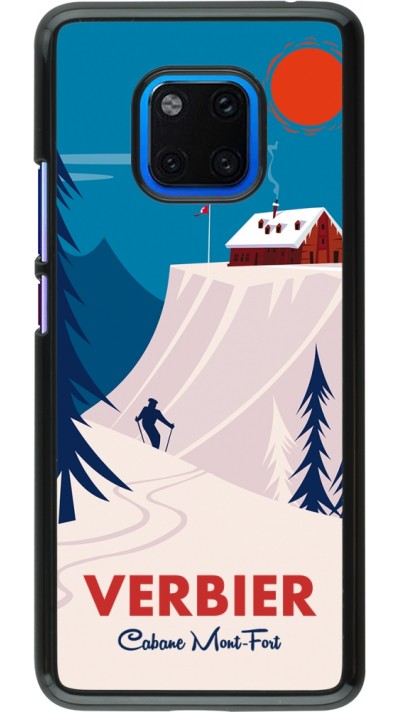 Coque Huawei Mate 20 Pro - Verbier Cabane Mont-Fort