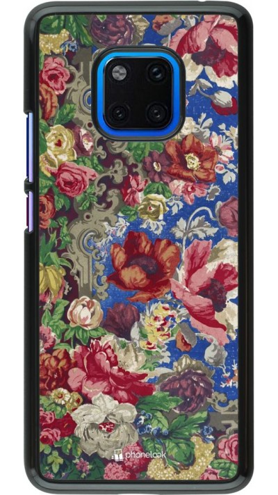 Coque Huawei Mate 20 Pro - Vintage Art Flowers
