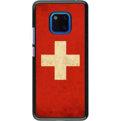 Coque Huawei Mate 20 Pro - Vintage Flag SWISS