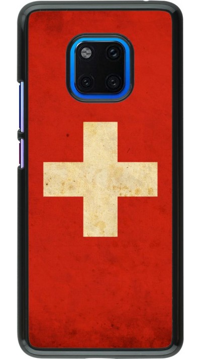 Coque Huawei Mate 20 Pro - Vintage Flag SWISS