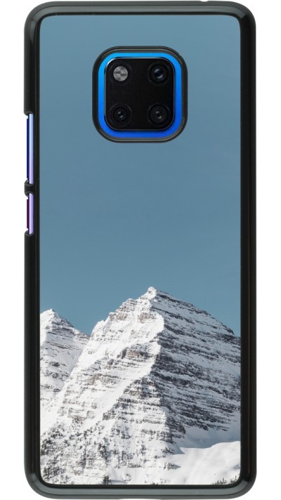 Coque Huawei Mate 20 Pro - Winter 22 blue sky mountain