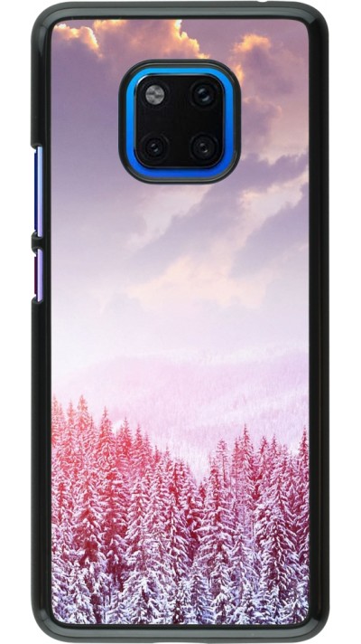 Coque Huawei Mate 20 Pro - Winter 22 Pink Forest