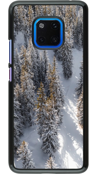 Coque Huawei Mate 20 Pro - Winter 22 snowy forest