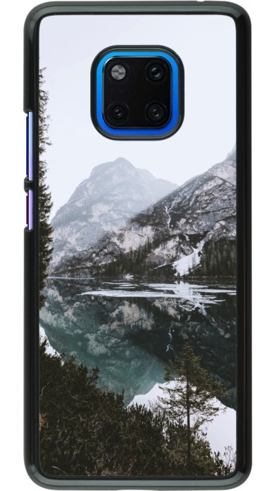 Coque Huawei Mate 20 Pro - Winter 22 snowy mountain and lake