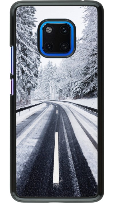 Coque Huawei Mate 20 Pro - Winter 22 Snowy Road