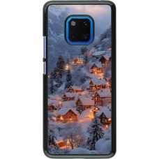 Huawei Mate 20 Pro Case Hülle - Winter 25 Winter snowy village