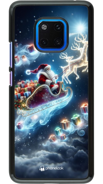Coque Huawei Mate 20 Pro - Noël 2023 Père Noël enchanté
