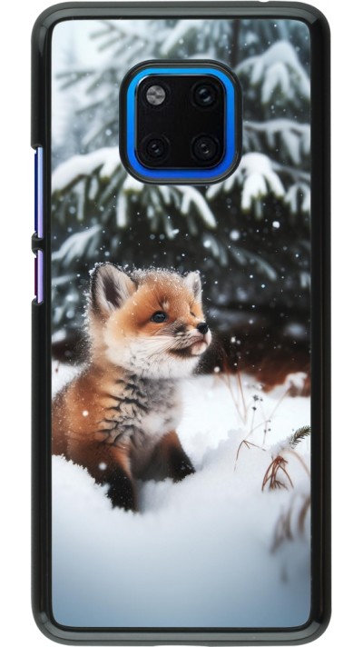 Coque Huawei Mate 20 Pro - Noël 2023 Renardeau sapin