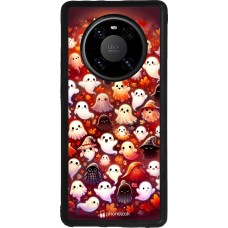 Huawei Mate 40 Pro Case Hülle - Silikon schwarz Gespenster Herbst niedlich