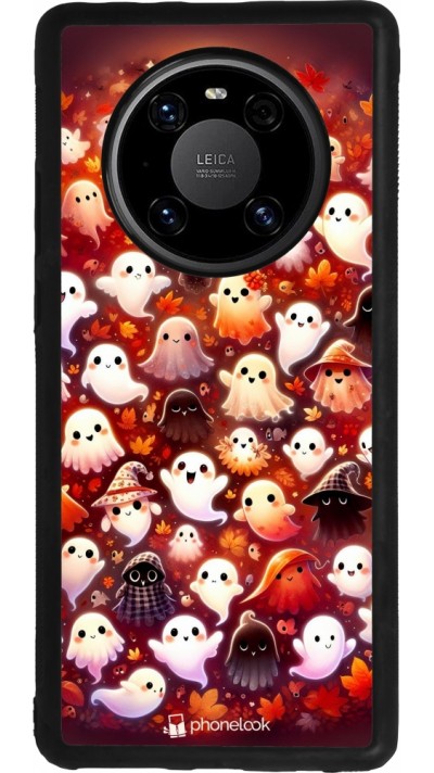 Huawei Mate 40 Pro Case Hülle - Silikon schwarz Gespenster Herbst niedlich