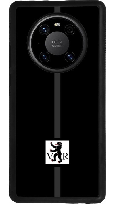 Huawei Mate 40 Pro Case Hülle - Silikon schwarz Kanton AR schwarz