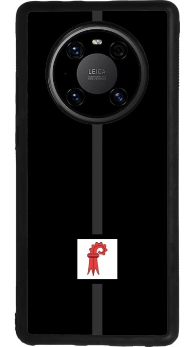 Huawei Mate 40 Pro Case Hülle - Silikon schwarz Kanton BL schwarz