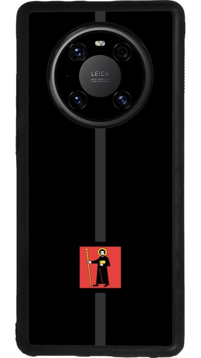 Huawei Mate 40 Pro Case Hülle - Silikon schwarz Kanton GL schwarz