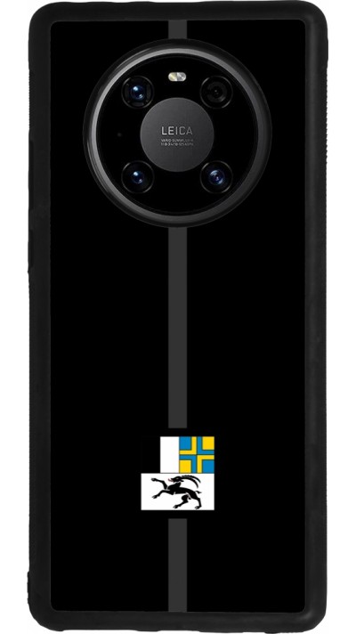 Huawei Mate 40 Pro Case Hülle - Silikon schwarz Kanton GR schwarz
