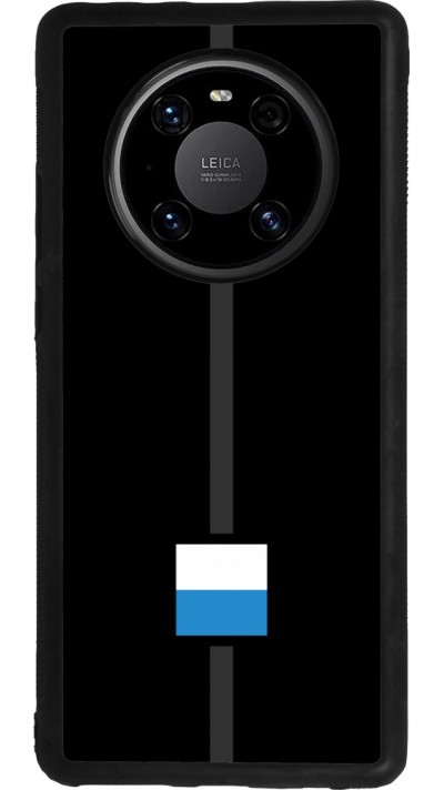 Huawei Mate 40 Pro Case Hülle - Silikon schwarz Kanton LU schwarz