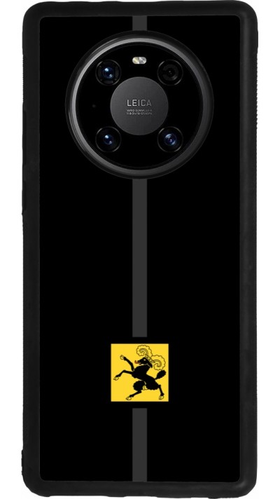 Huawei Mate 40 Pro Case Hülle - Silikon schwarz Kanton SH schwarz