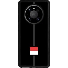Huawei Mate 40 Pro Case Hülle - Silikon schwarz Kanton SO schwarz