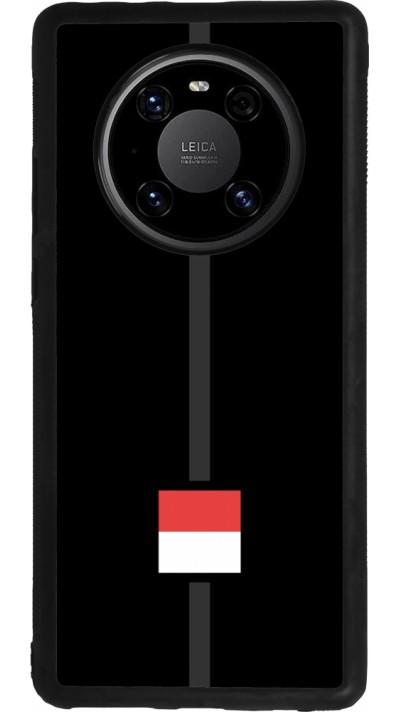 Huawei Mate 40 Pro Case Hülle - Silikon schwarz Kanton SO schwarz