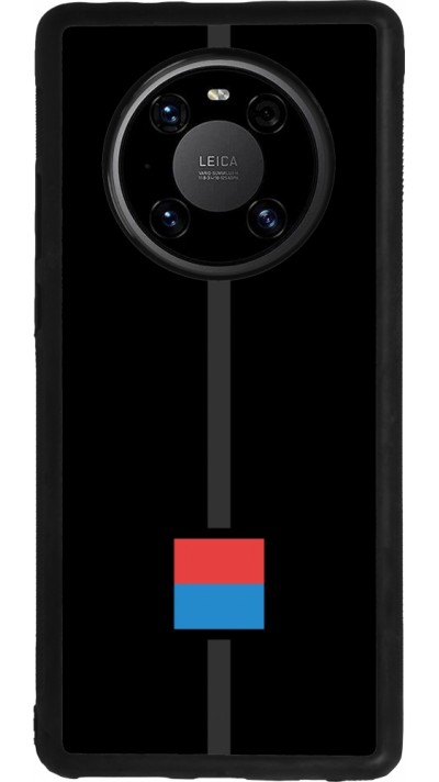Huawei Mate 40 Pro Case Hülle - Silikon schwarz Kanton TI schwarz