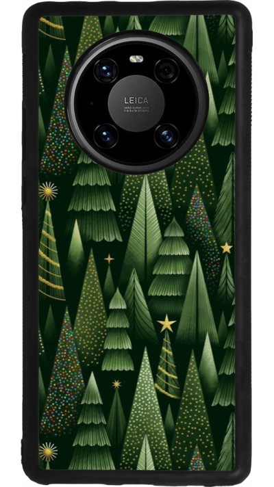 Coque Huawei Mate 40 Pro - Silicone rigide noir Christmas 25 Pattern Xmas Tree