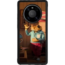 Coque Huawei Mate 40 Pro - Silicone rigide noir Dancing frog DTMF