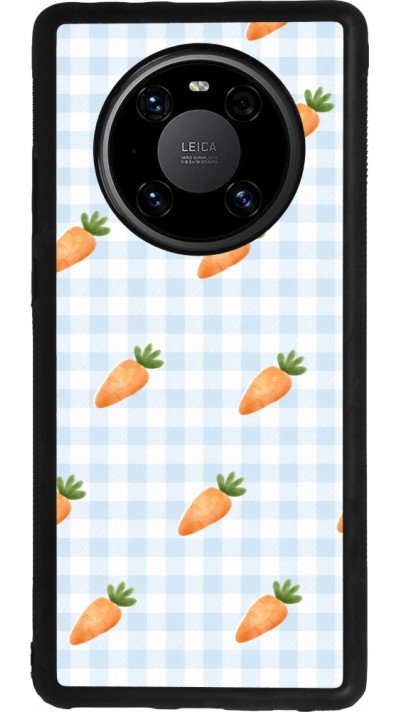 Coque Huawei Mate 40 Pro - Silicone rigide noir Easter 2026 Pattern carrots