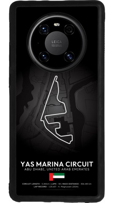 Huawei Mate 40 Pro Case Hülle - Silikon schwarz F1 Track 2025 Abu Dhabi