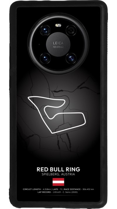 Huawei Mate 40 Pro Case Hülle - Silikon schwarz F1 Track 2025 Austria
