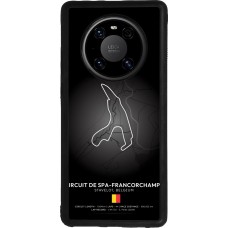 Coque Huawei Mate 40 Pro - Silicone rigide noir F1 Track 2025 Belgium
