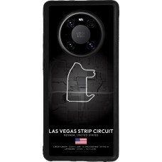 Huawei Mate 40 Pro Case Hülle - Silikon schwarz F1 Track 2025 Las Vegas