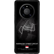 Coque Huawei Mate 40 Pro - Silicone rigide noir F1 Track 2025 Singapore