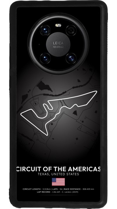 Huawei Mate 40 Pro Case Hülle - Silikon schwarz F1 Track 2025 United States