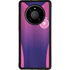 Huawei Mate 40 Pro Case Hülle - Silikon schwarz Deutschland Away personalisierbares Fussballtrikot
