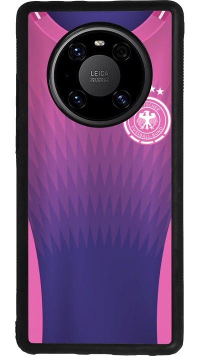 Huawei Mate 40 Pro Case Hülle - Silikon schwarz Deutschland Away personalisierbares Fussballtrikot