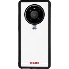 Coque Huawei Mate 40 Pro - Silicone rigide noir Maillot de football Angleterre 2026 personnalisable