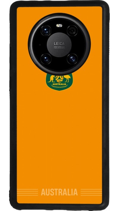 Huawei Mate 40 Pro Case Hülle - Silikon schwarz Australien 2026 personalisierbares Fussballtrikot
