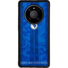 Huawei Mate 40 Pro Case Hülle - Silikon schwarz Bosnien und Herzegowina 2026 personalisierbares Fussballtrikot