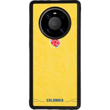 Coque Huawei Mate 40 Pro - Silicone rigide noir Maillot de football Colombie 2026 personnalisable